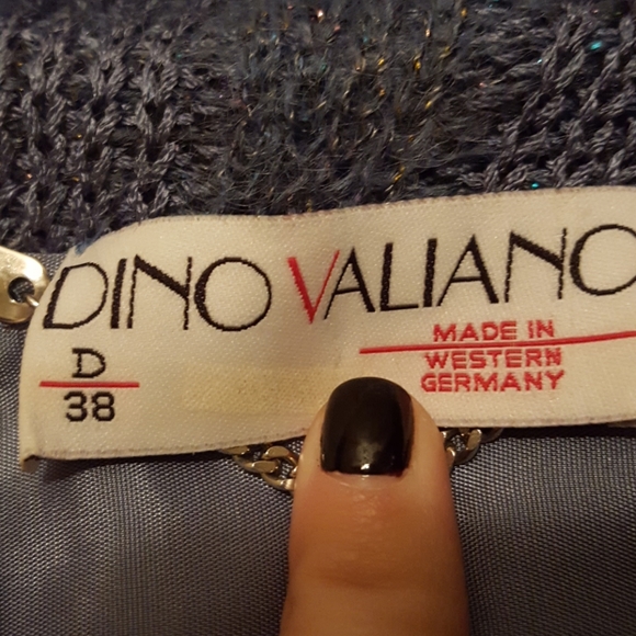 Dino Valiano vintage sweater and skirt set size 38 - Picture 3 of 8